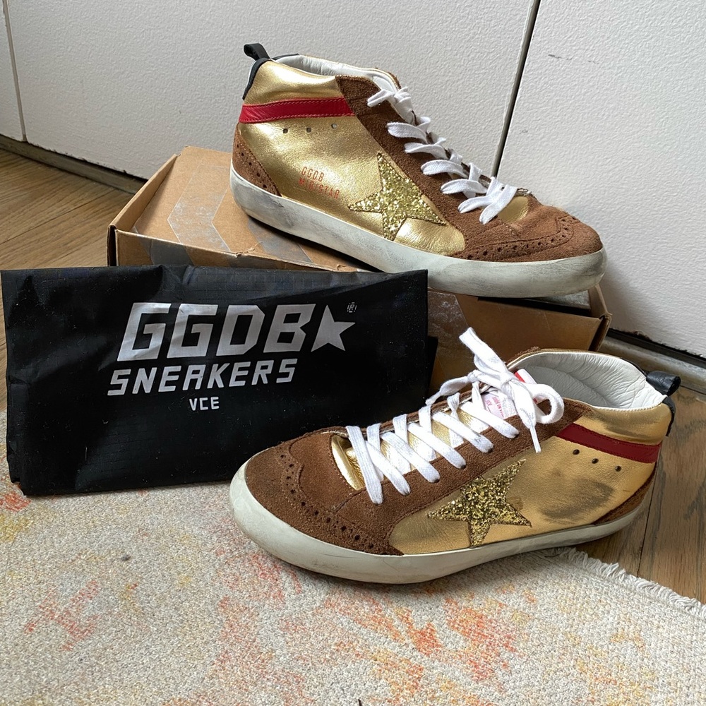 Gold Glitter Mids